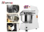 Stainless Steel 75kg Spiral Dough Mixer Bakery Equipment big vertical type of