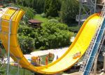 Great Fun Fiberglass Raft Outdoor Wave Water Slide For Amusement Project