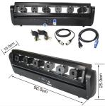 KTV 6 Eye Laser Stage Light Nightclub Disco Led Beam Moving Head Light Dj
