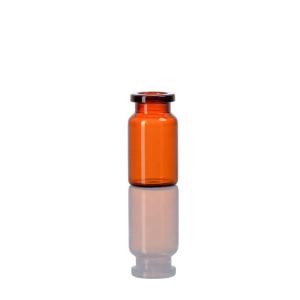 China 7ml amber tubular glass vial injection bottle medical use factory
