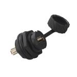 UL94V-0 USB 2.0 AF TO USB 2.0 AF Female To Female Coupler