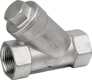 China 800psi Stainless Steel Threaded End Y Type Strainer Wye Strainer BSP NPT PT factory