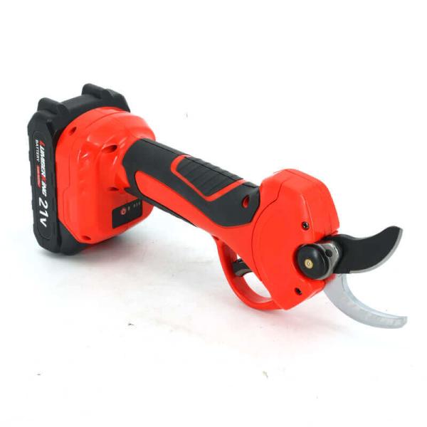 China Lithium Battery Professional Electric Pruning Shear Charging Garden Bypass Power Shears factory