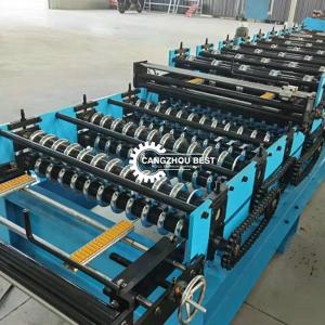 China 0.3-0.8mm Gymnasiums Roofing Sheet Roll Forming Machine factory
