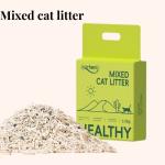 100% Eco-Friendly Tofu and Bentonite Mixed Cat Litter Odor Control and Easy