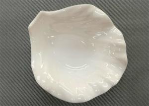 China Flower Shape Unbaked Porcelain UNK Dessert Bowl Diameter 15cm Weight 208g factory