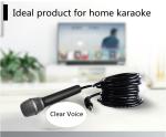 Gold Plated Studio Recording Condenser Microphone 176g Plug And Play