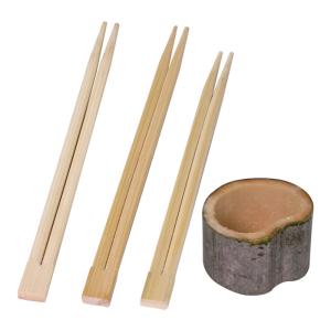 China Customised Picnic Engraved Wooden Chopsticks Camping Bamboo Tableware factory