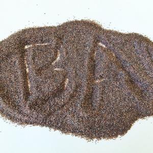 China Artificial Brown Corundum 97% Brown Fused Aluminium Oxide For Grinding Wheel factory