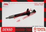 095000-7660 Common Rail Fuel Injector 095000-7661 For DENSO For TOYOTA 2.0 VERSO