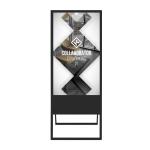 49 inch Factory Direct Supply Intelligent double face lcd window Advertising