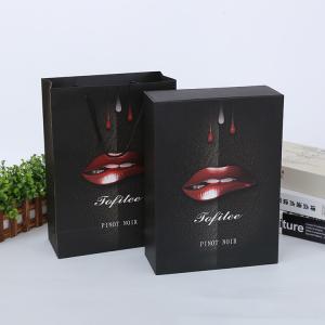 Custom flip packaging box Baijiu carton red wine gift box outer packaging box