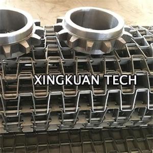 China Flat Conveyor Belt Wire Mesh Carbon Steel Stainless Steel For Conveyor Belt Machine factory