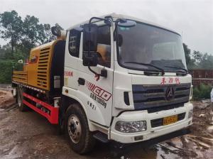 China Zoomlion Used Truck Mounted Concrete Line Pump Trucks 45m3/h factory