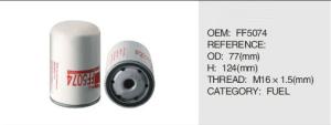 China FILTER AUTO ENGINE PARTS FUEL OIL FILTER FF5074 factory