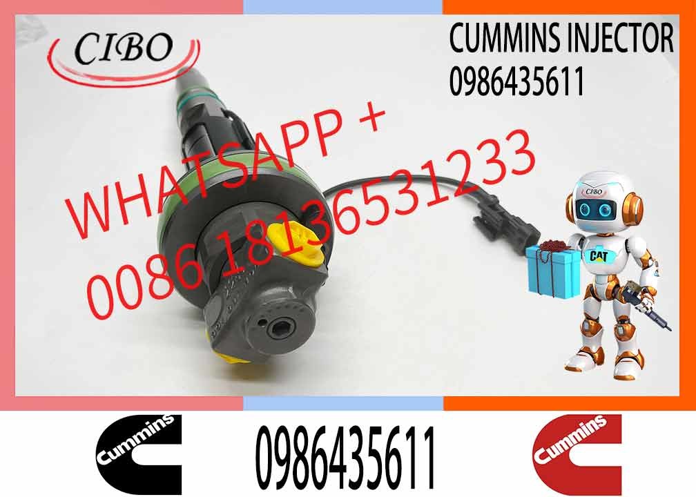 Fuel Injector Assembly F00BLOJ017 F00BLOJ018 0986435611 F00BLOJ019 Y431K05246 For Qsk19 Engine
