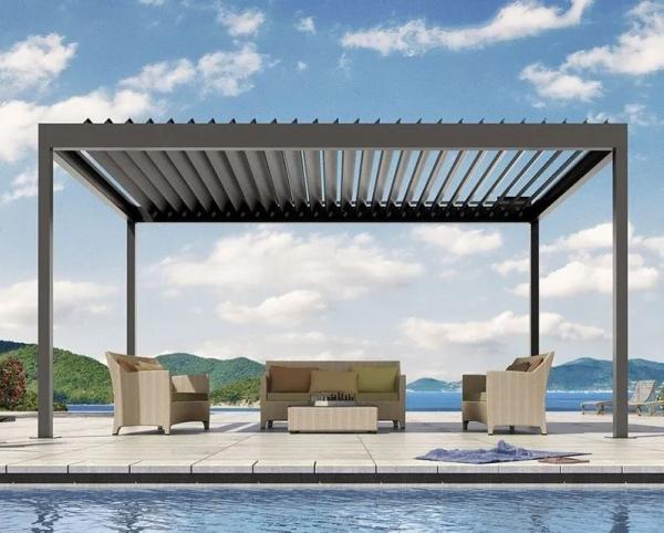 Durable Aluminum Pergolas with Smart Rain Protection – Low Maintenance Outdoor