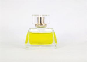 China Customized Color 50ml Glass Perfume Bottles , Tiny Perfume Bottles For Lady factory