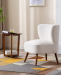 Good Design Fluffy Single Sofa Chair for Bedroom and Living Room Furniture