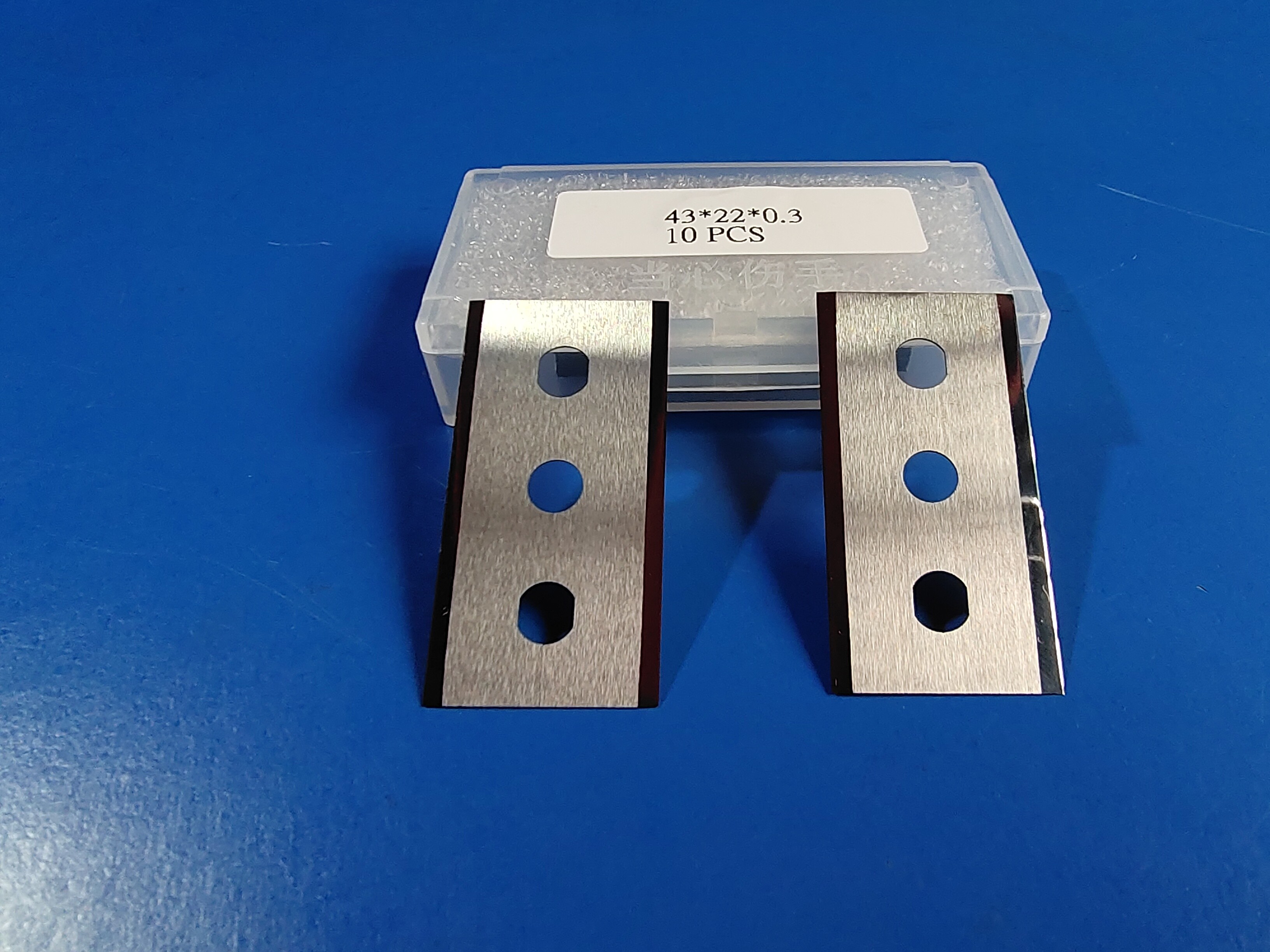 Best 3 Hole Doulble Edge Carbide Slitting Razor Blades For Film Slitting Machines From Fengke Tool