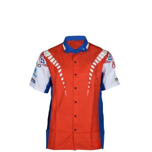 China Custom Sports Uniform for Racing in Cotton Wicking Breathable Material S/M/L/XL Sizes factory
