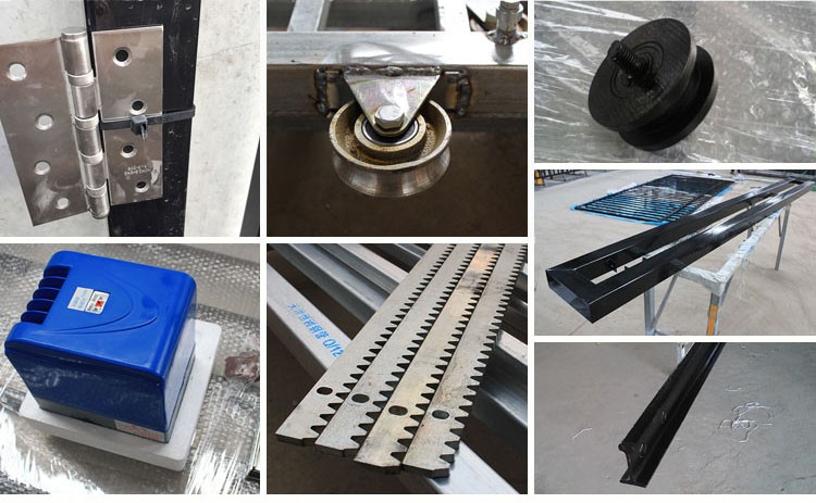 Black powder coated spear top galvanised tubular metal fence