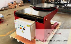 China 3T Hydraulic Welding Positioner , 3 Axis Tiltling And Rotary Welding Turn Table factory