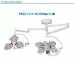 Adjust Colour Temperature High Grade Shadowless Surgical Lamp LED Ceiling Lamp