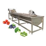 8.3kw Industrial Water Bubble Fruit and Vegetable Washing Machine for Fast