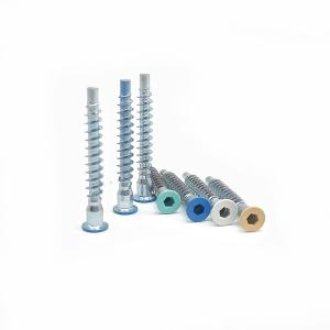 Countersunk Hexagonal Socket Roller Screw Furniture Self-Tapping Screw Straight