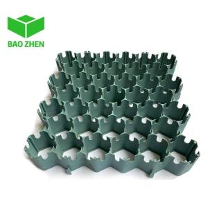 China 6 Quantity per square meter Plastic Grass Reinforcement for Driveway and Parking Ground factory