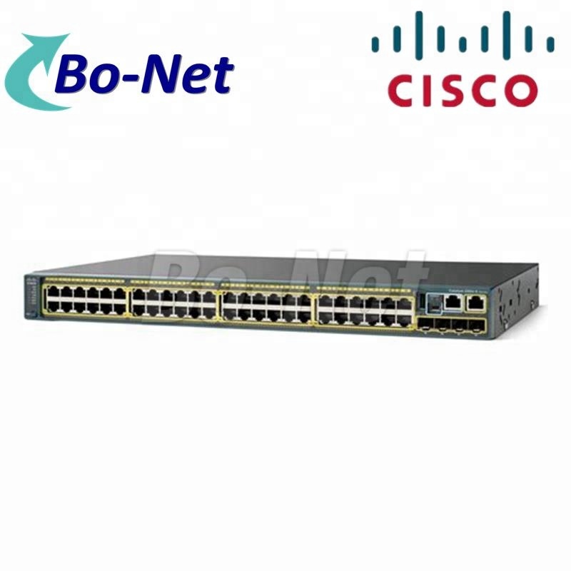 C2960S Series Used Cisco Switches WS-C2960S-48TD-L 48 Port 10/100/1000M AC 120/230V