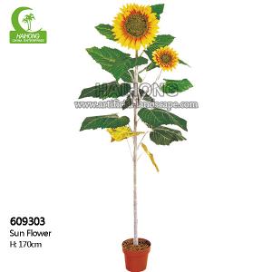 China Fire Retardant 170cm Height Real Touch Artificial Flowers For Office Decoration factory