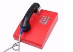 Full Keypad Courtesy Prison Telephone , Waterproof Outdoor Wall Mounted