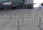 H1200mm 1500mm Metal Crowd Control Barriers Galvanized Pedestrian Fence