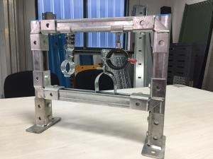 China Automatic Perforated Channel Unistruct Roll Forming Machine for sale factory