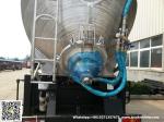 Aluminum Alloy Wheat Flour Bulk Tanker with Tipping Hydraulic Cylinder (6000USG