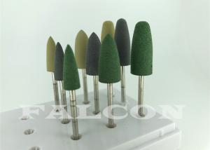 China Medium Grit Dental Rubber Diamond Polisher For Polishing Sintered Zirconia factory