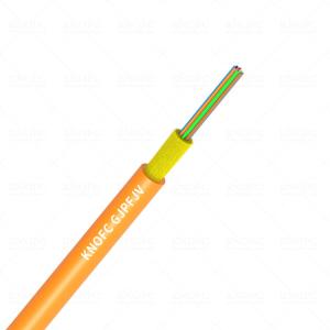 China GJPFJV Distribution OM2 12 Core Round Tight Buffered Fiber Optic Cable factory