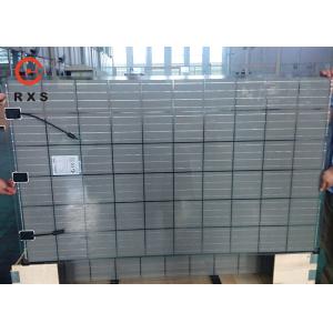 China polycrystalline dual glass solar panel / 270W / 60cells / 20V / transparent factory