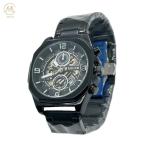 ML1113-Black Bezel High Quality Skeleton Wristwatches