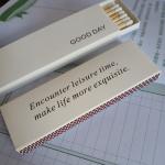 100mm Length White Head Cigar Matches Customized Logo Printing Box Matches