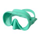 Customized Adult Snorkel Mask Single Lens Scuba Diving Mask Eco Friendly