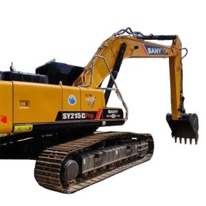 China Sany 215C Excavator Machine 21500 KG Weight 0.93m3 Bucket Capacity Direct from Shanghai factory