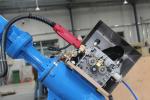TIG/MIG/MAG Industrial Welding Robots Hwashi 6 Axis With Pinch Welder / Seam