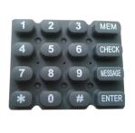OEM Heat Resistant Silicone Keyboard 50 Shore A For Calculate