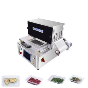 China Modified Atmosphere Packaging Equipment Food Vegetable Vacuum Tray Packer factory