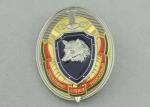 Brass / Soft PVC Souvenir Badges Soft Enamel , Customized