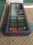 Low-e glass gray color aluminium folding glass door bi-fold door,bi fold door