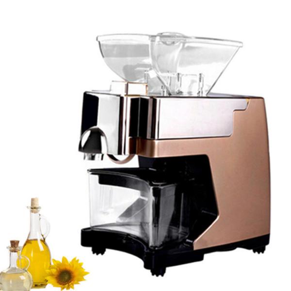 Pre Heat Coconut Oil Machine For Home , Home Cold Press Oil Machine Overload